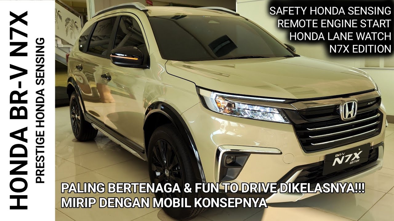 LSUV PALING ASYIK DIKENDARAI!! HONDA BR-V PRESTIGE HONDA SENSING N7X EDITION REVIEW | Indonesia