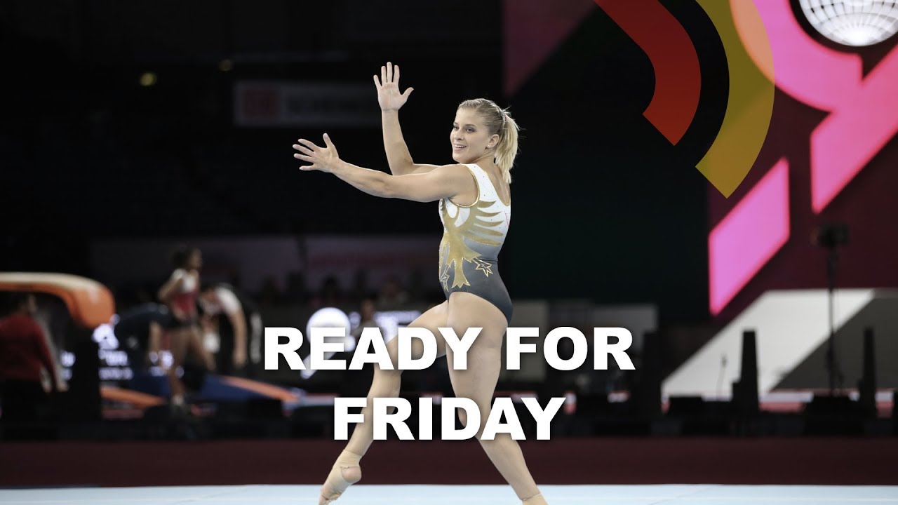Stuttgart2019: Podiumstraining der Frauen