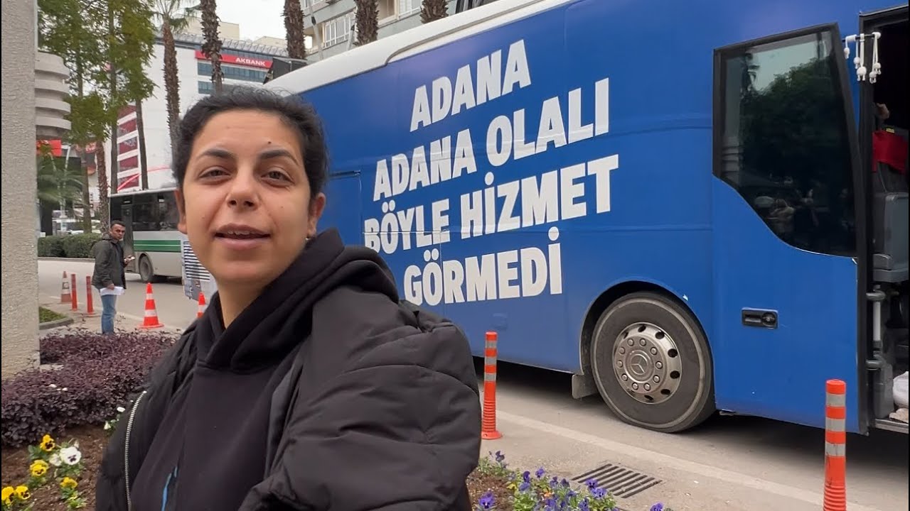Seçim otobüsünü efektif kullanma yöntemi adana