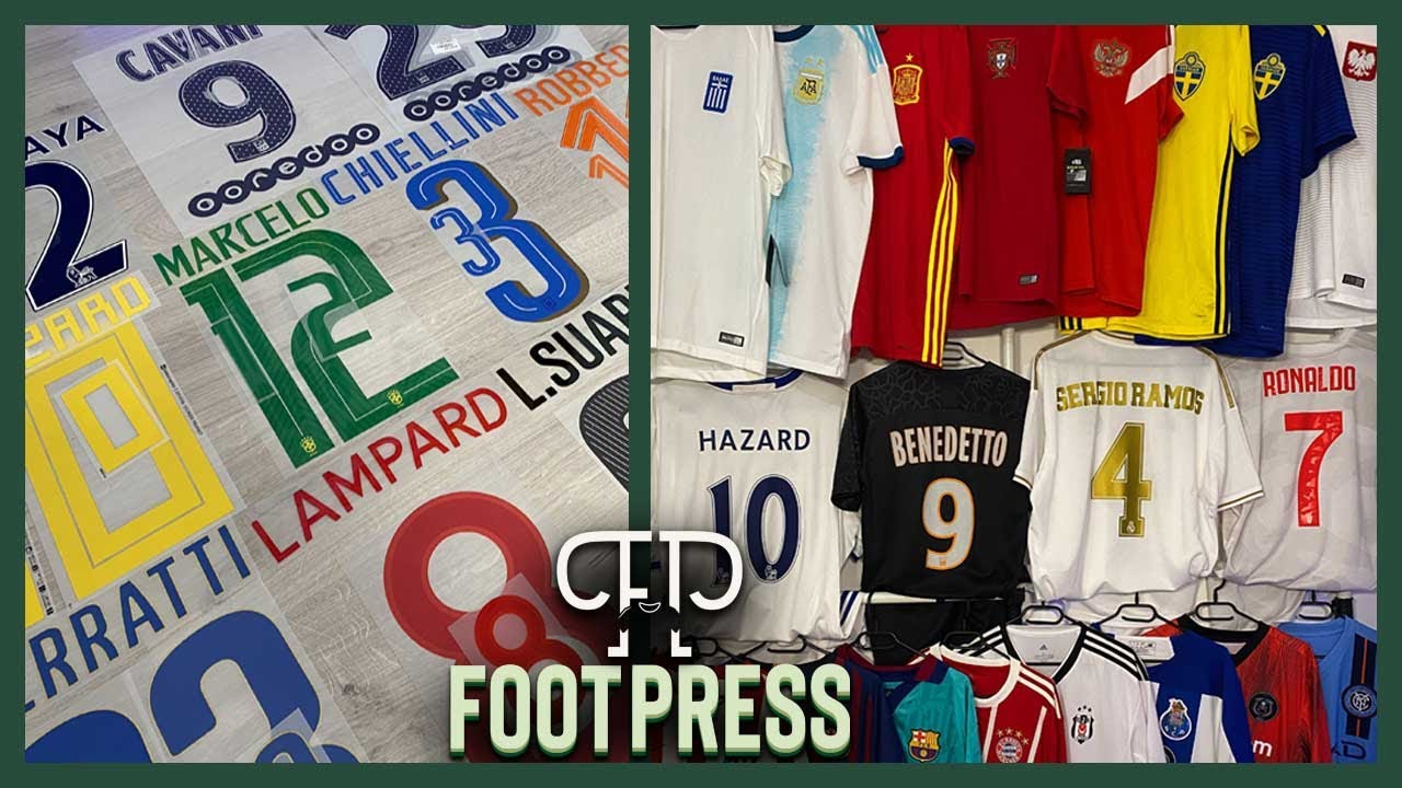 Footpress - Maillots & Flocages 100% Officiels