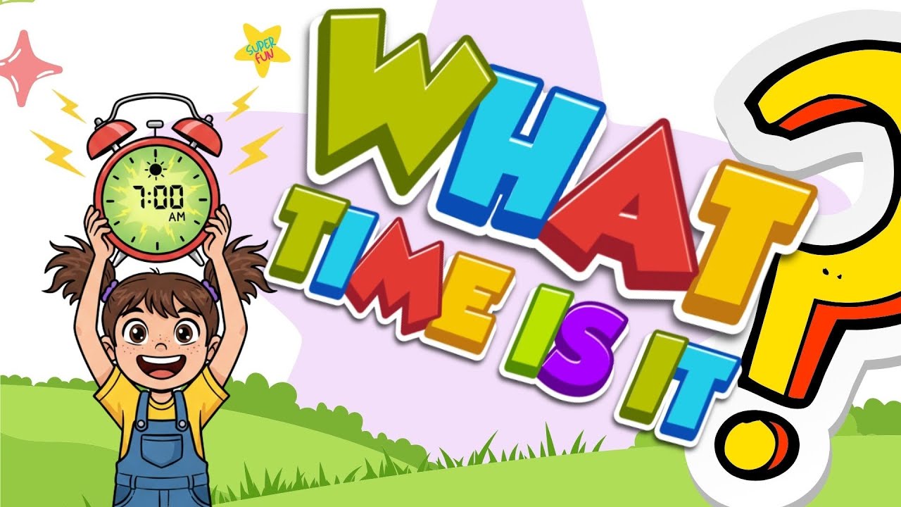 🥳 WHAT TIME IS IT??? 💥 SUPER FUN Kids Dance Songs | Action Song For Toddlers | Movement Songs