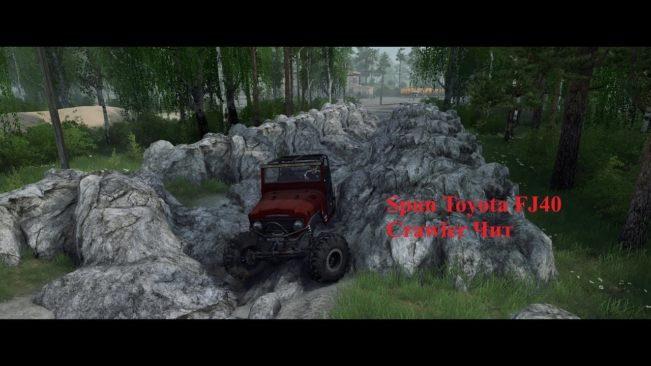 Spintires  MudRunner 2022  обзор мода Spun Toyota FJ40 Crawler