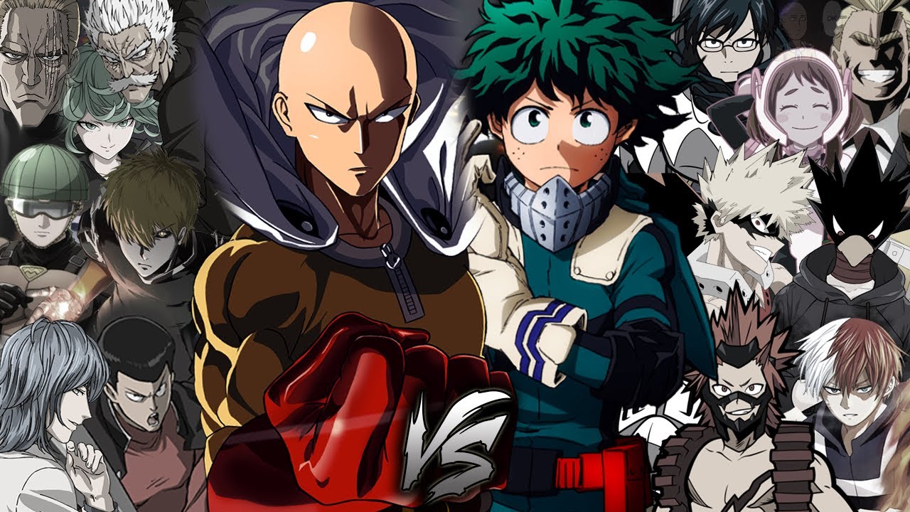 🔥 ONE PUNCH MAN VS BOKU NO HERO RAP 🔥 || DarckStar ft.Varios Artistas (Prod.IsuRMX)