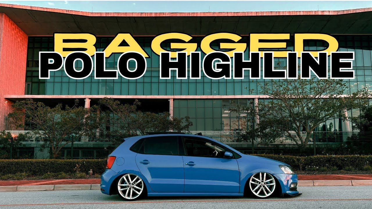 THIS BAGGED VOLKSWAGEN POLO HAS CRAZY FITMENT !!!