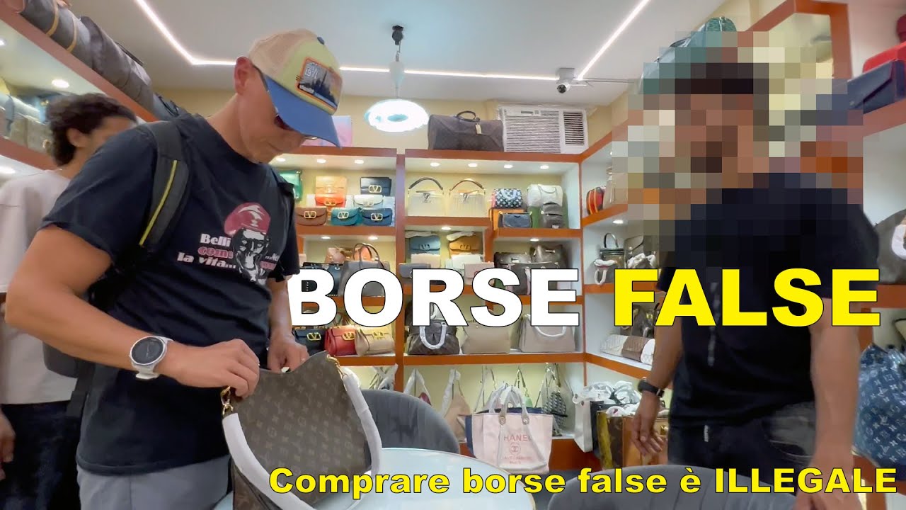 Comprare BORSE FALSE a DUBAI (&egrave; ILLEGALE) 👜