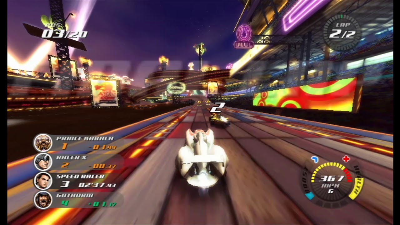 Speed Racer the Videogame - Speed Racer at Thunderhead (Long Clockwise)