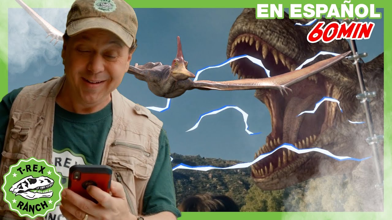 &iexcl;La fiesta en el Rancho de T-Rex con dinosaurios! | 30 min de videos de dinosaurios para ni&ntilde;os