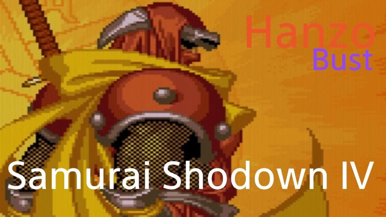 SAMURAI SHODOWN IV. Hanzo. Bust. Level 08