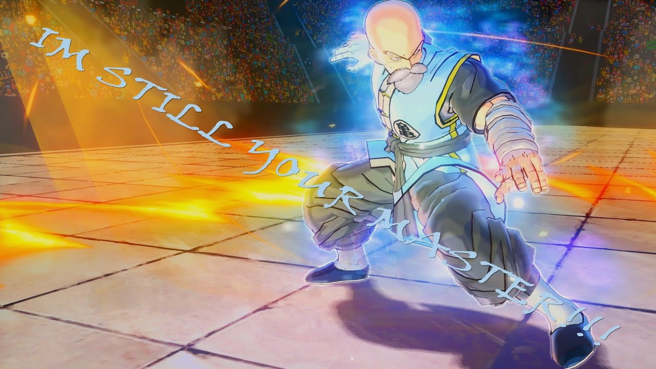 MASTER ROSHI VS GOKU AND UUB (DBXV2)