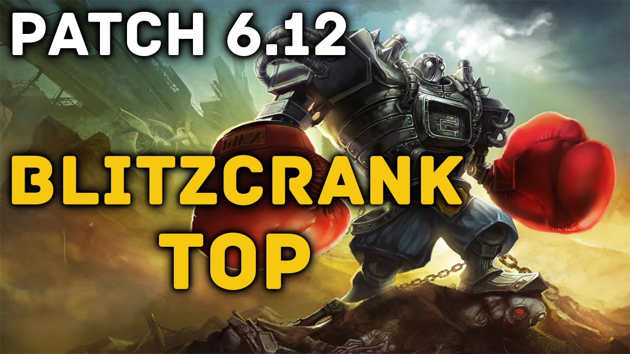 FULL AD Blitzcrank Top - Full Game Commentary (League of Legends)