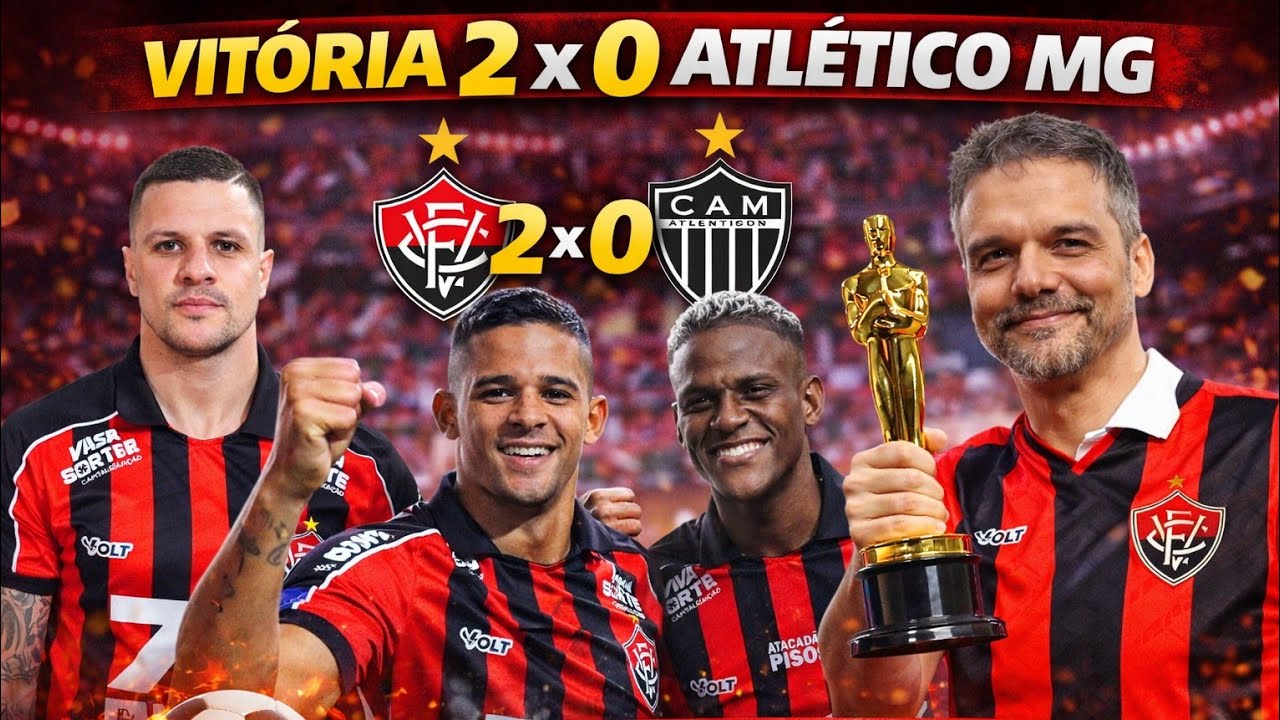VITÓRIA 2 X 0 ATLÉTICO MG | BRASILEIRÃO 2026