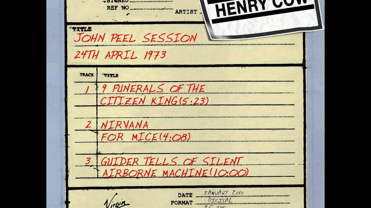 Henry Cow - John Peel Session (24th April 1973)