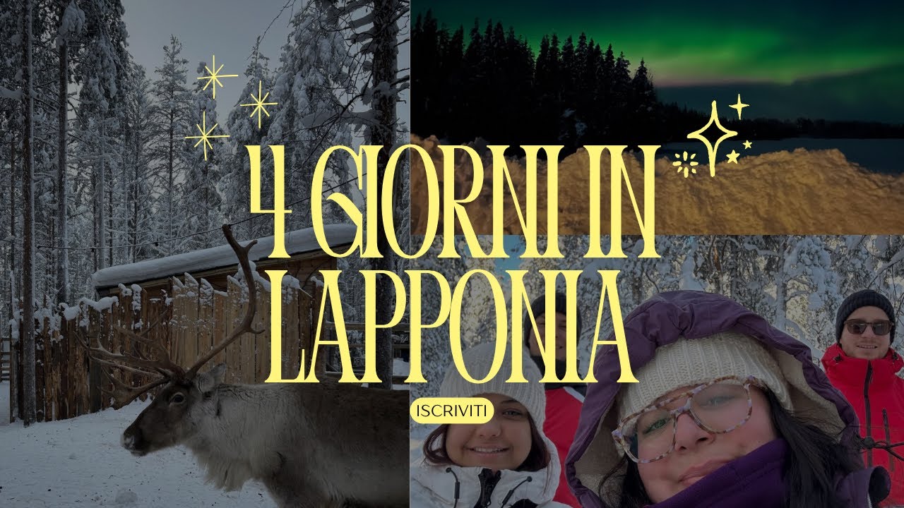 Lapponia | winter vlog 🇫🇮🫎
