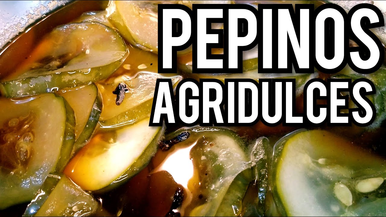 PEPINOS AGRIDULCES hecho EN CASA | Edwards Cabarcas