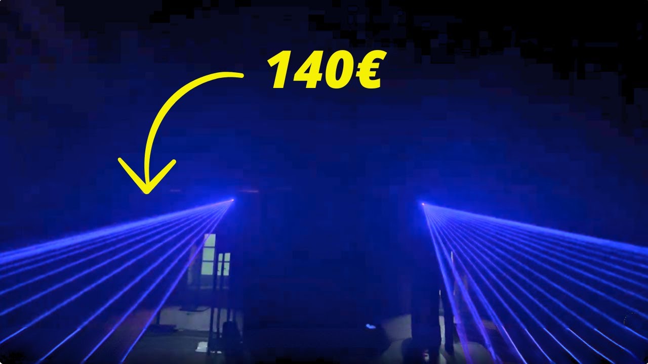 Un laser id&eacute;al pour d&eacute;butant (Jeux de lumi&egrave;re DJ - Ehaho)