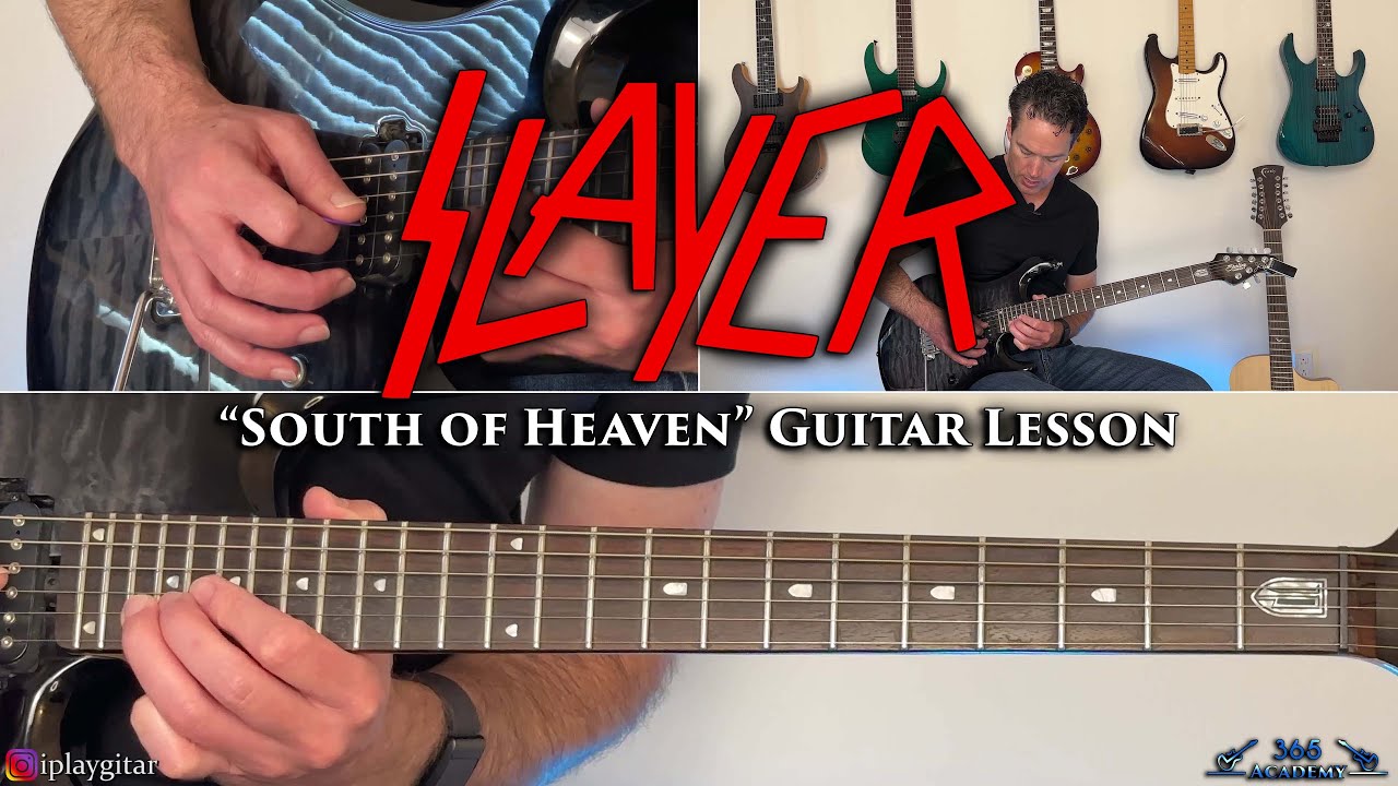 Slayer - Урок игры на гитаре South of Heaven