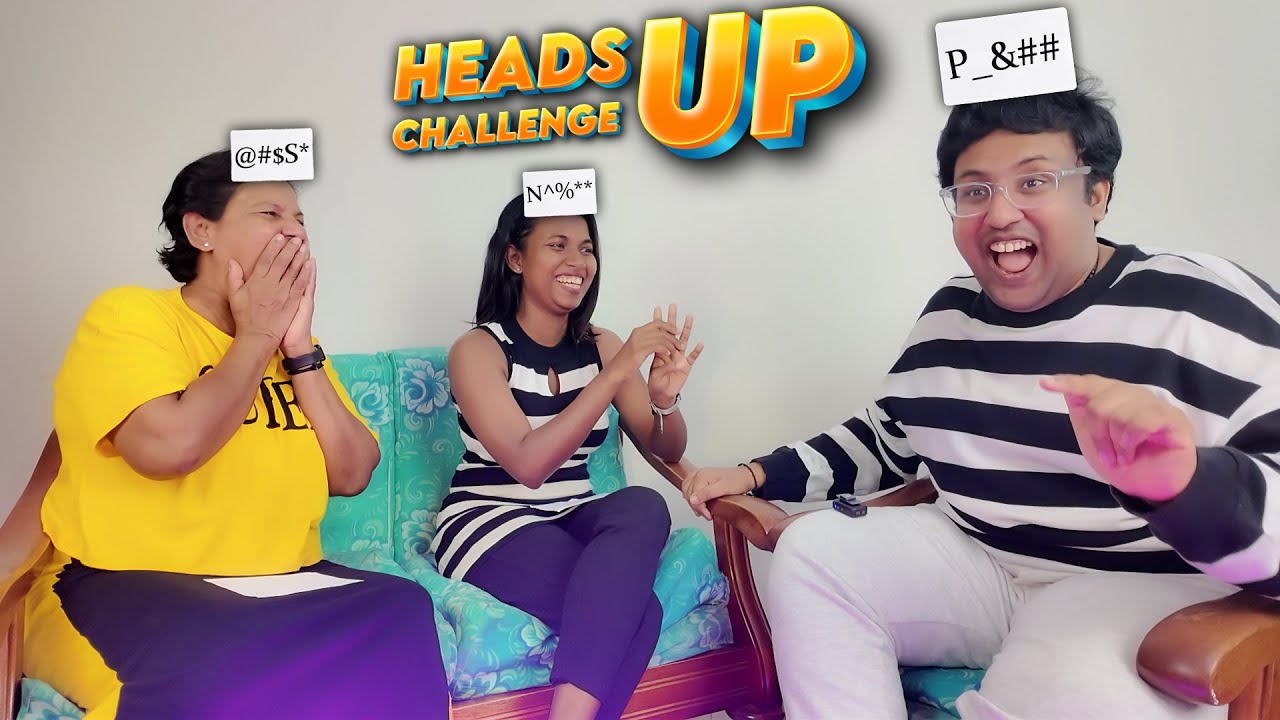 Heads up Challenge with Ramstk Family 🤣
