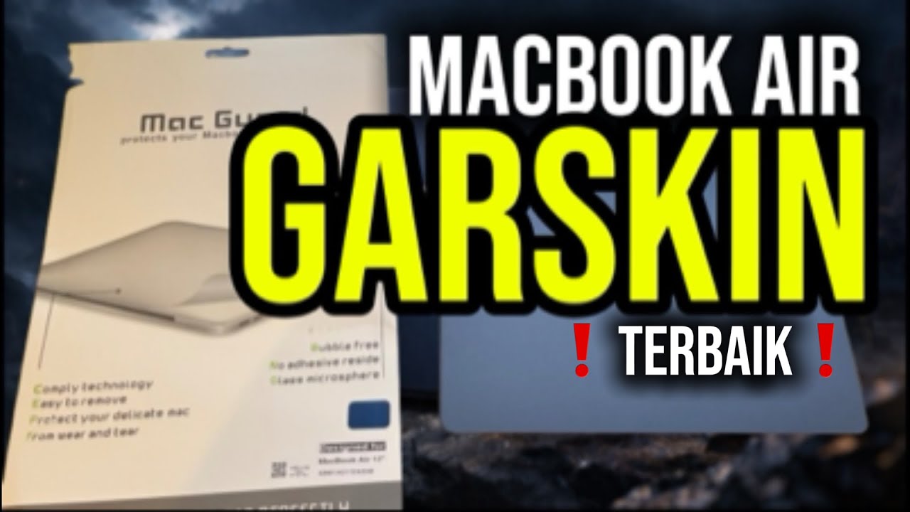 JANGAN SALAH PILIH PELINDUNG MacBook”HARDCASE ❌ GARSKIN ✅”