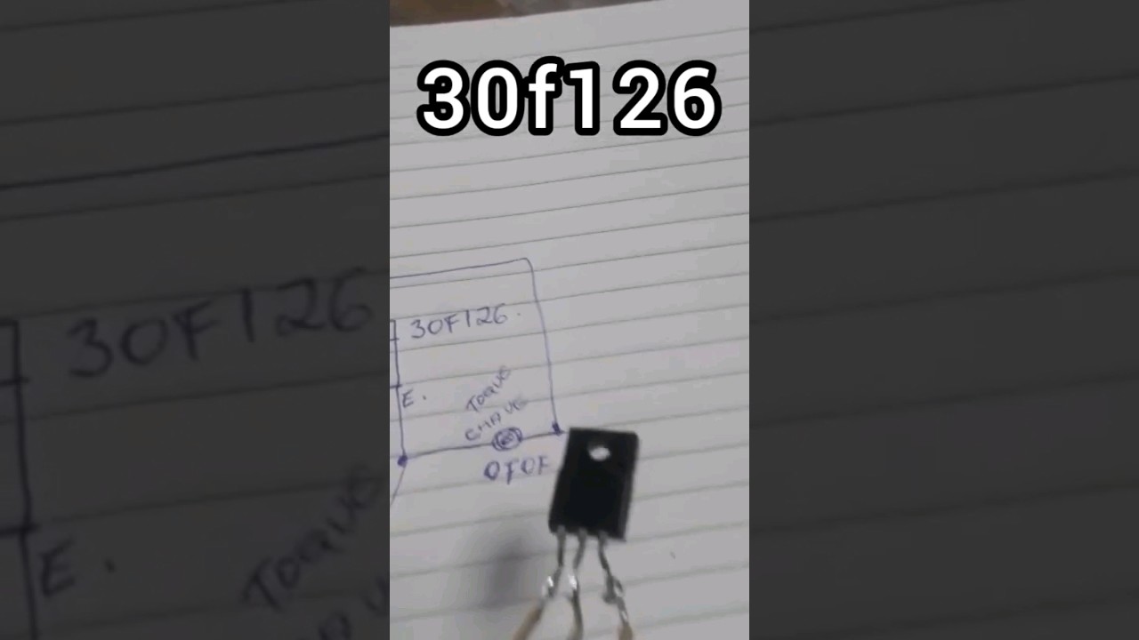 FAÇA CIRCUITO PARA TESTE IGBT 30F126