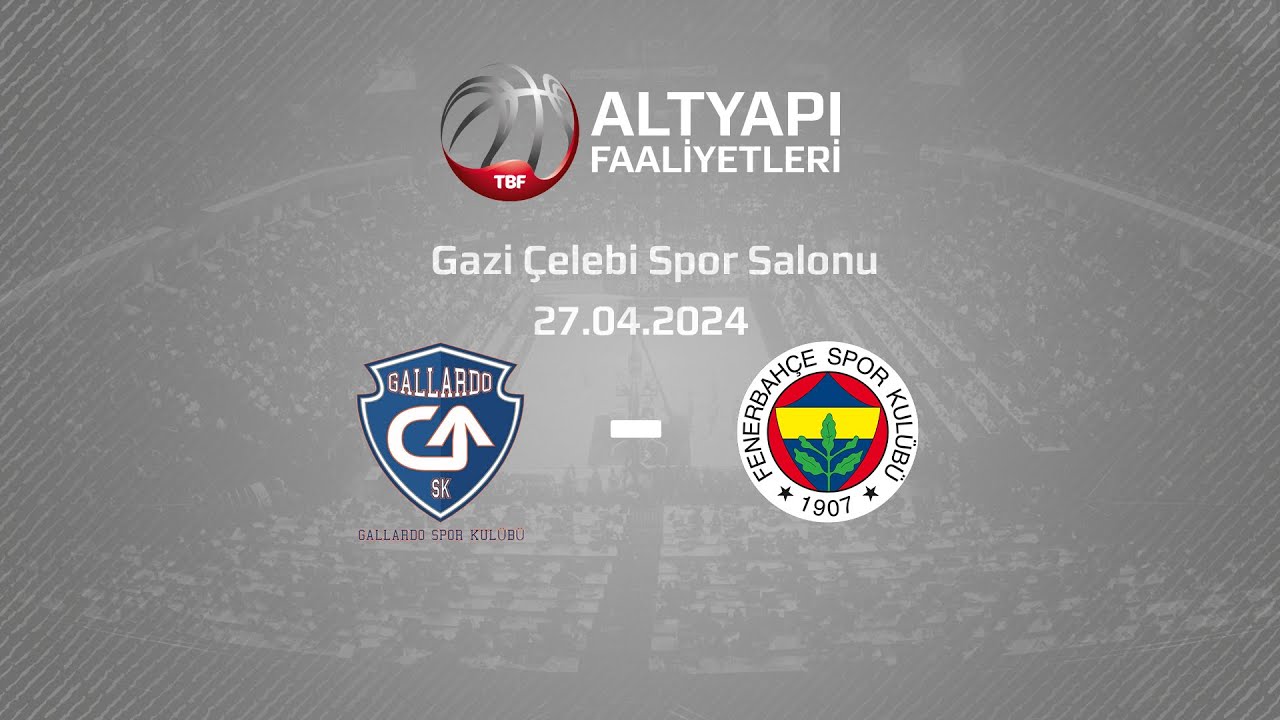Gallardo – Fenerbahçe U14 Kızlar Türkiye Şampiyonası Klasman Maçı
