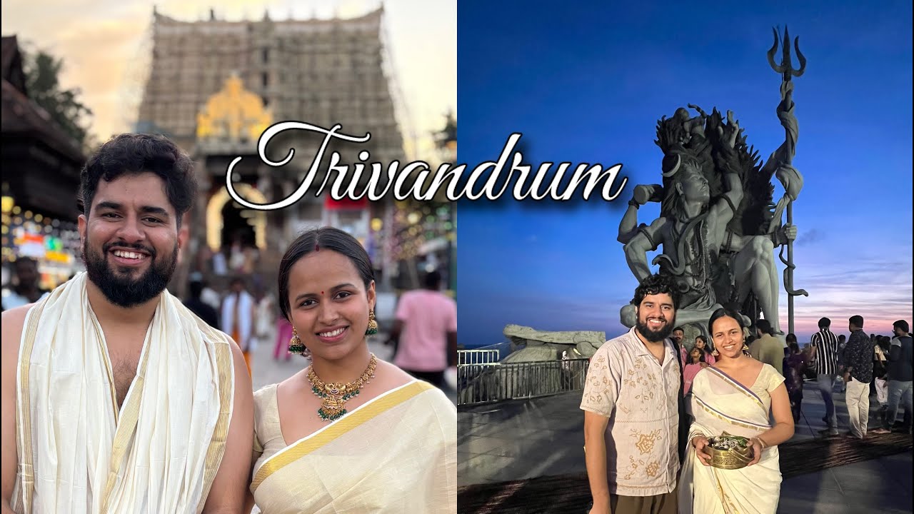 Trivandrum and Temples | Sree Padmanabhaswamy Temple | Aazhimala Shiv Temple | Thiruvananthapuram 🌅