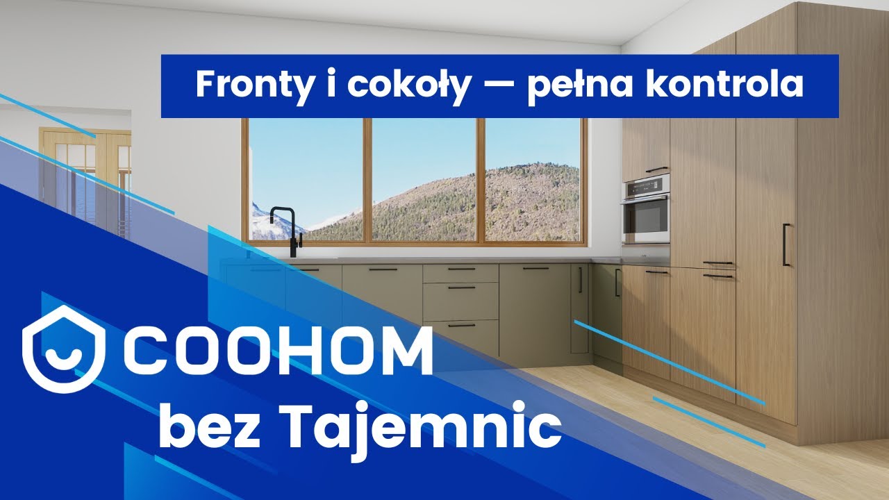 Fronty i cokoły | Coohom bez tajemnic #26