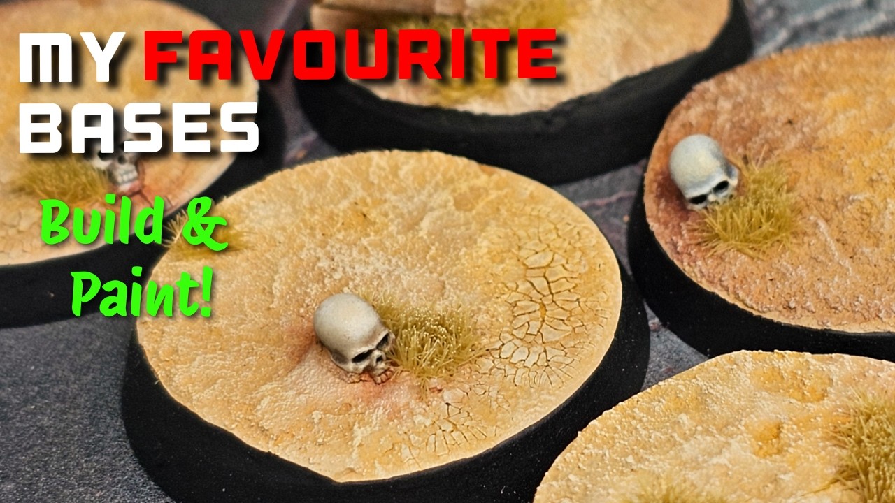 COMBINE your texture paints for instant upgrades! Warhammer Desert Basing
