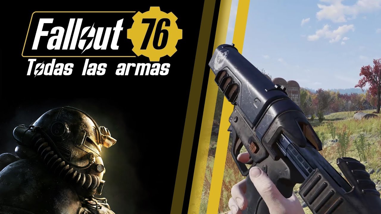 Fallout 76 | Todas las armas | All weapons showcase