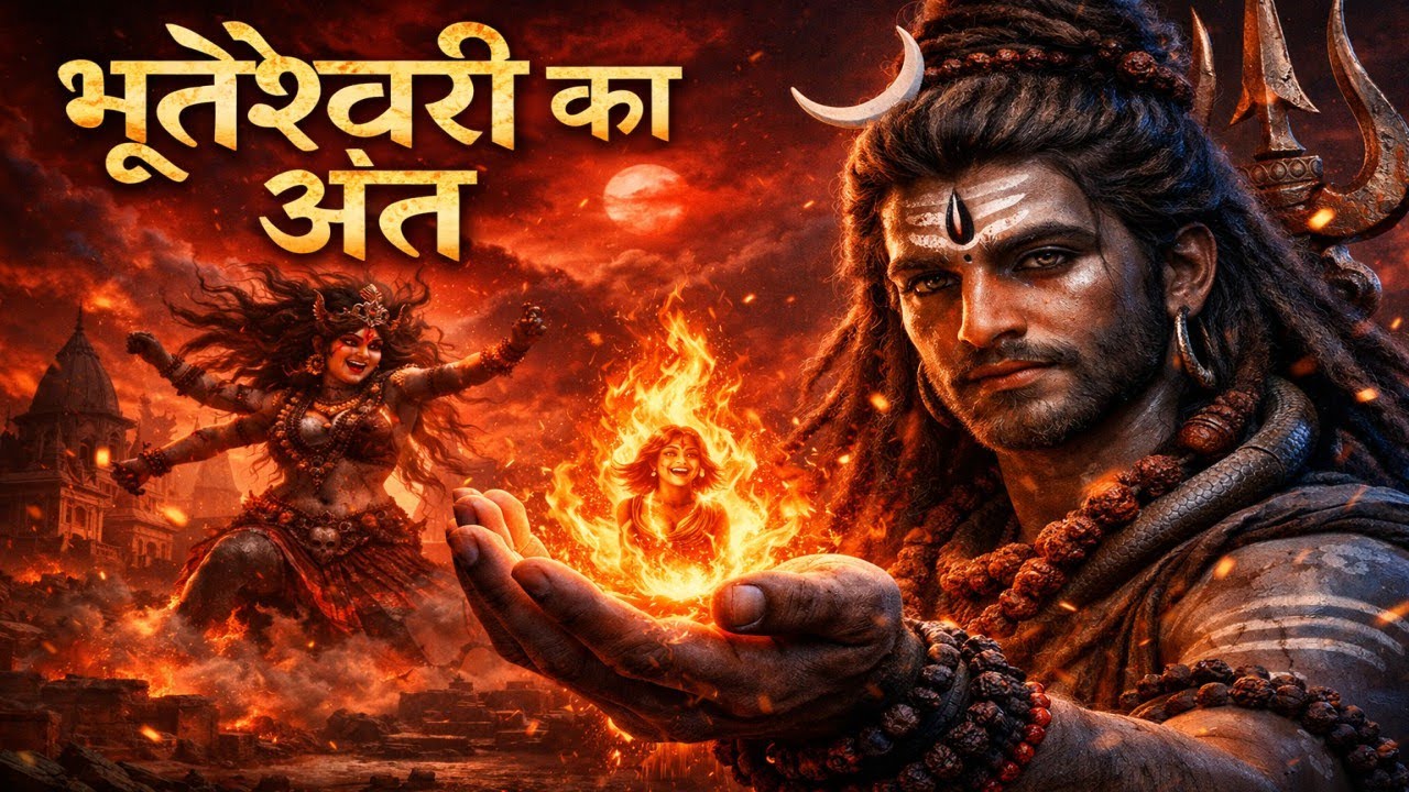 भूतेश्वरी का रहस्य 😱 | Shiva’s Palm Was Burning… Still She Was Laughing! 🔥😨 | Kala Rahasya