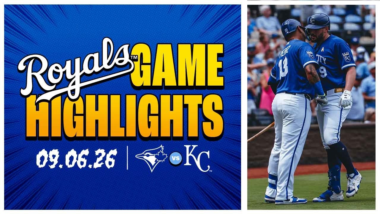 Sunday SLUGGING | Royals vs. Blue Jays Highlights 9/6/26
