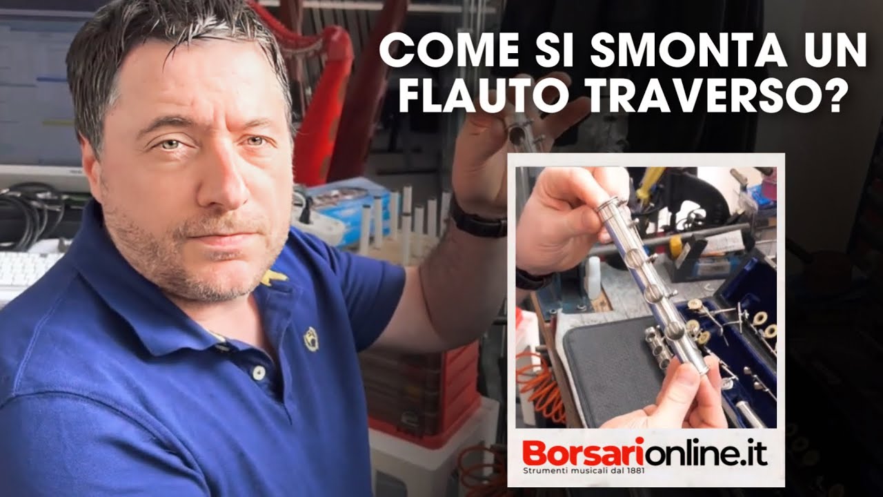 Come si smonta un flauto traverso? Scopriamo insieme a Simone Ginanneschi