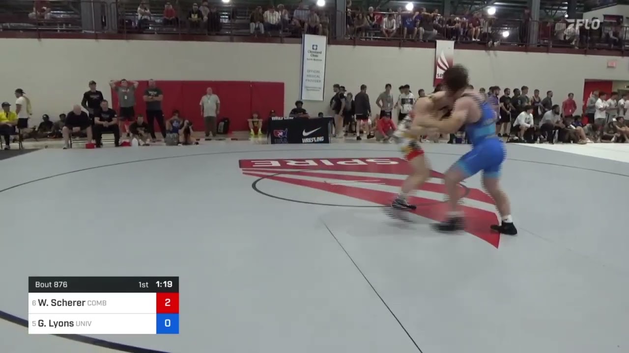 2024 U23 Greco-Roman Nationals: Will Scherer vs Garrett Lyons: 72 KG 7th Place Bout