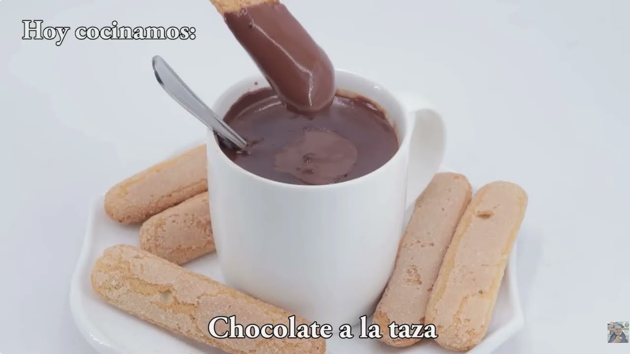 El mejor Chocolate a la taza de La cocina de Romero | Receta fácil de toda la vida