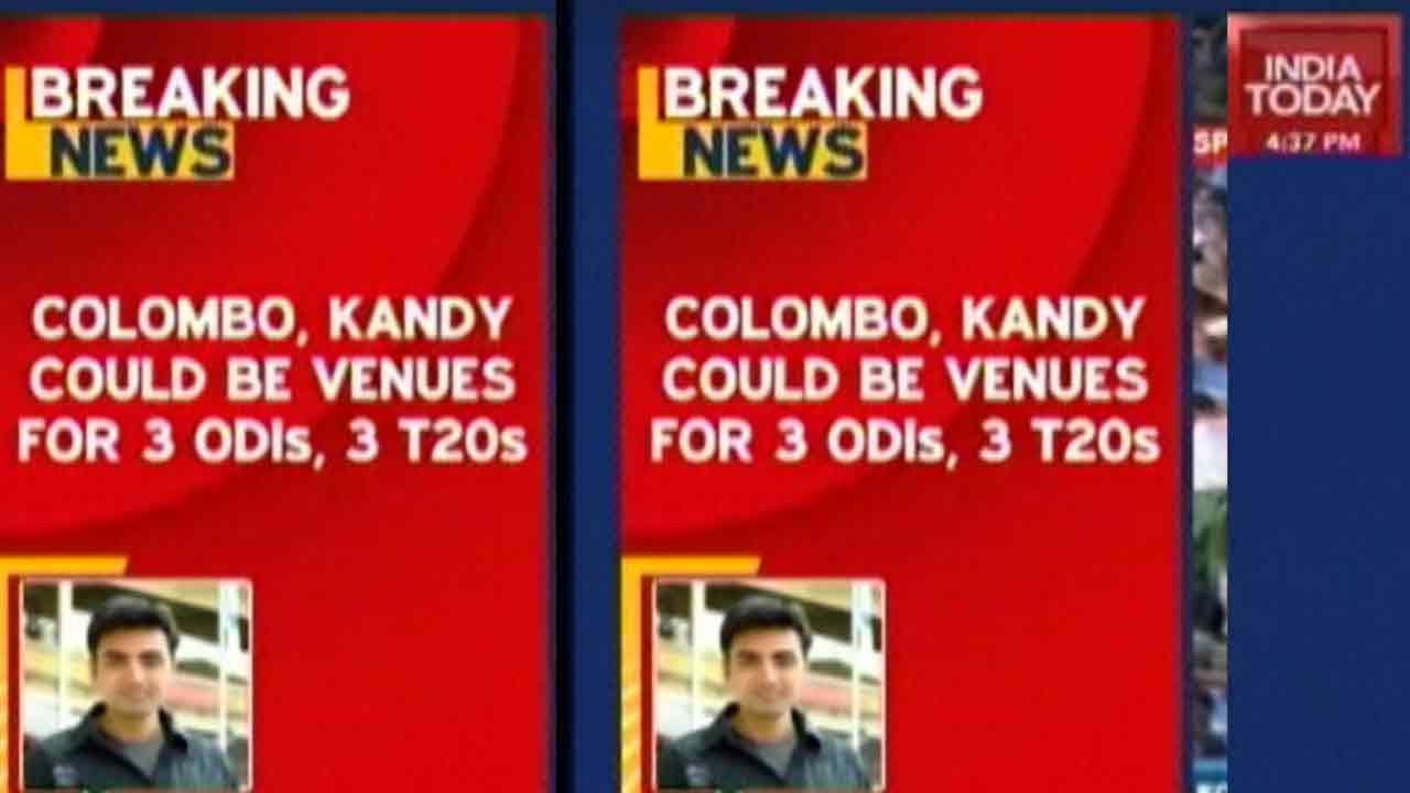 Sri Lanka Could Host India-Pakistan Cricket Series