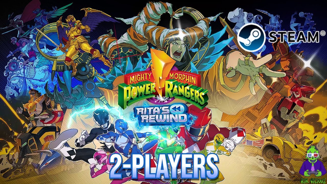 Mighty Morphin Power Rangers: Rita's Rewind PC Steam 2 - Players Sub Español Full Game Longplay