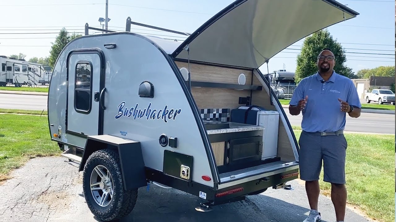 2021 Braxton Creek Bushwhacker 10FB Teardrop Walkthrough Video | RV Dealer in Michigan