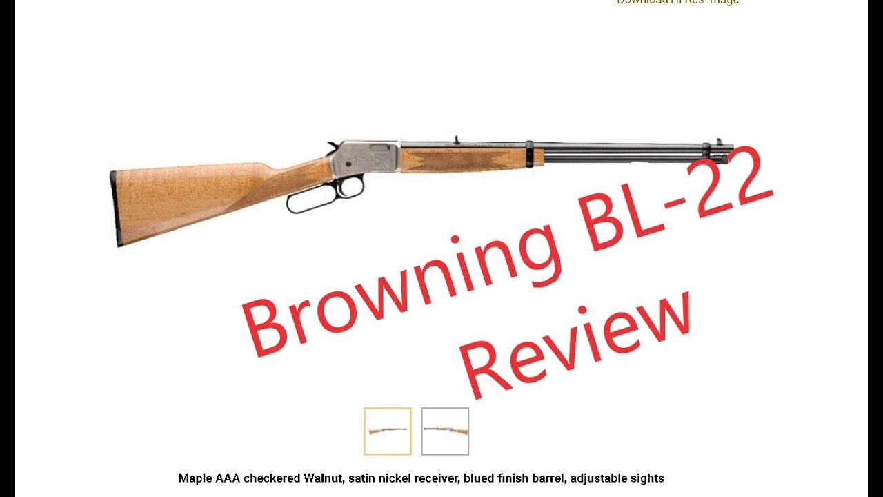 Browning BL 22 Maple Grade 2 Review and First shots