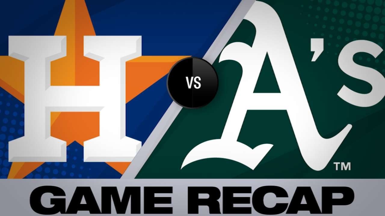 6/2/19: Brantley knocks go-ahead RBI in Astros' win