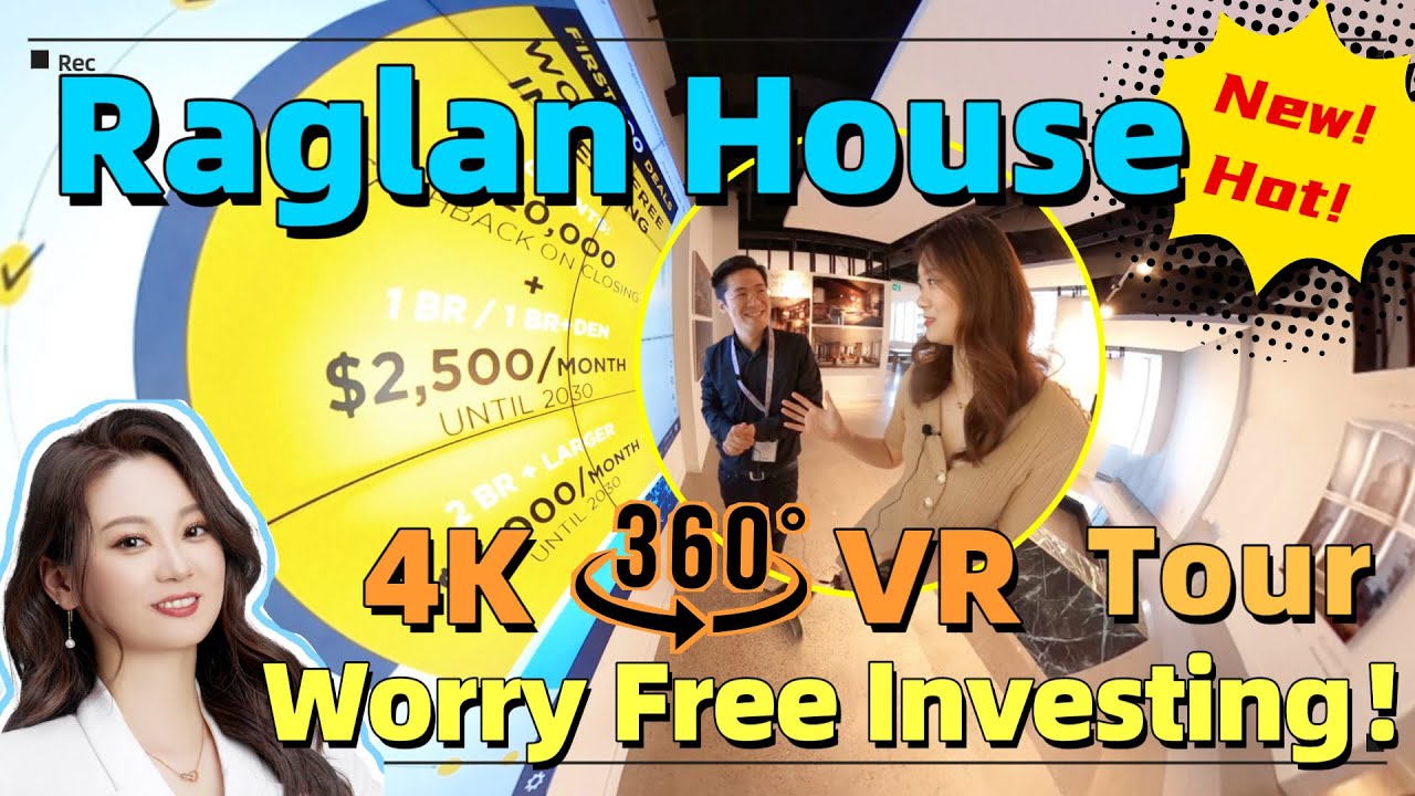 【360 VR | 4K】Raglan House 🔥 Up to 90K Cash Back! Toronto Condo Pre-Construction - Sales Center Tour