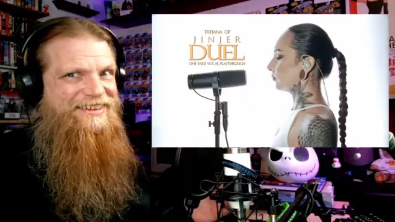 TATIANA of JINJER - DUEL One Take Vocal REACTION | Metal Head DJ Reacts