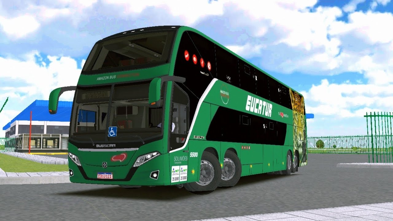 (PBS2) PEGUEI UM CARRO 4 PATAS ZERINHO DA EUCATUR! BUSSCAR VISSTA BUSS DD NO CHASSI VOLVO EURO 6!