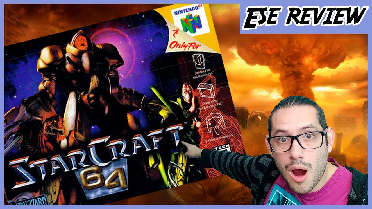 ¡RTS en la n64! - Reseña Starcraft 64