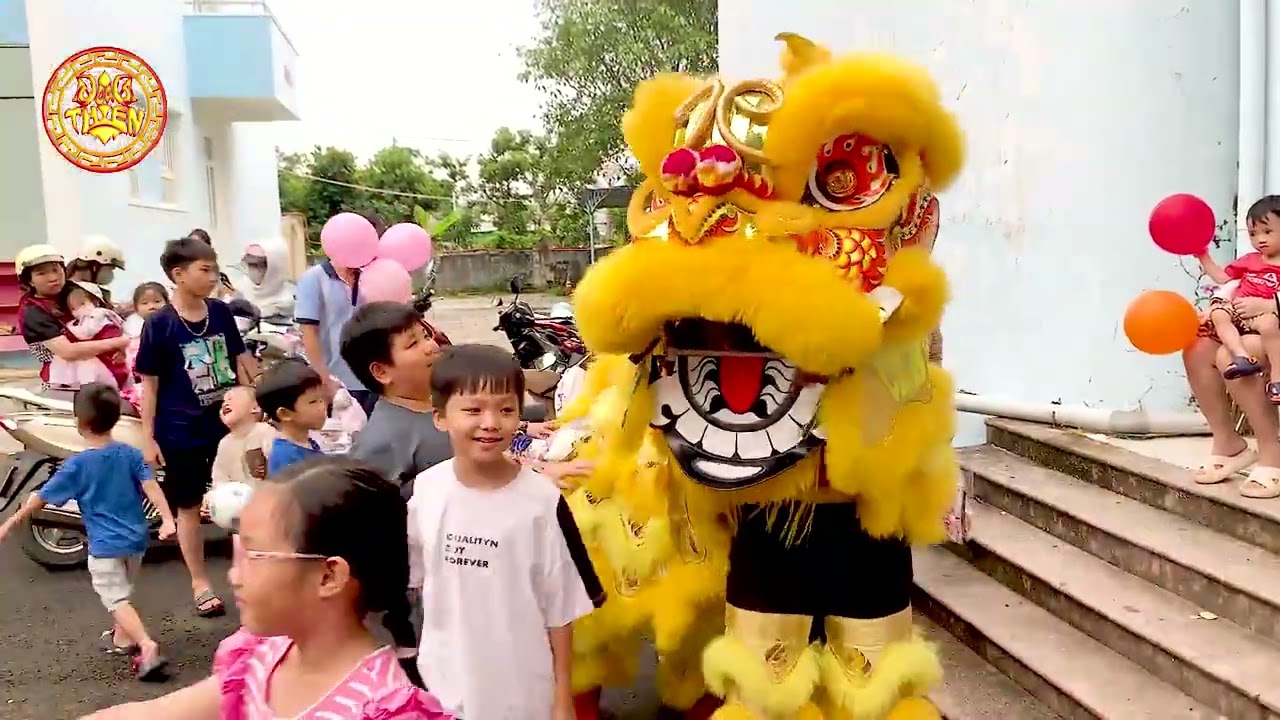 Full Show Múa Lân Trung Thu tại Phân Hiệu Đại Học Đà Nẵng  - CLB Lân Sư Rồng Hoàn Thiện. Lion dance