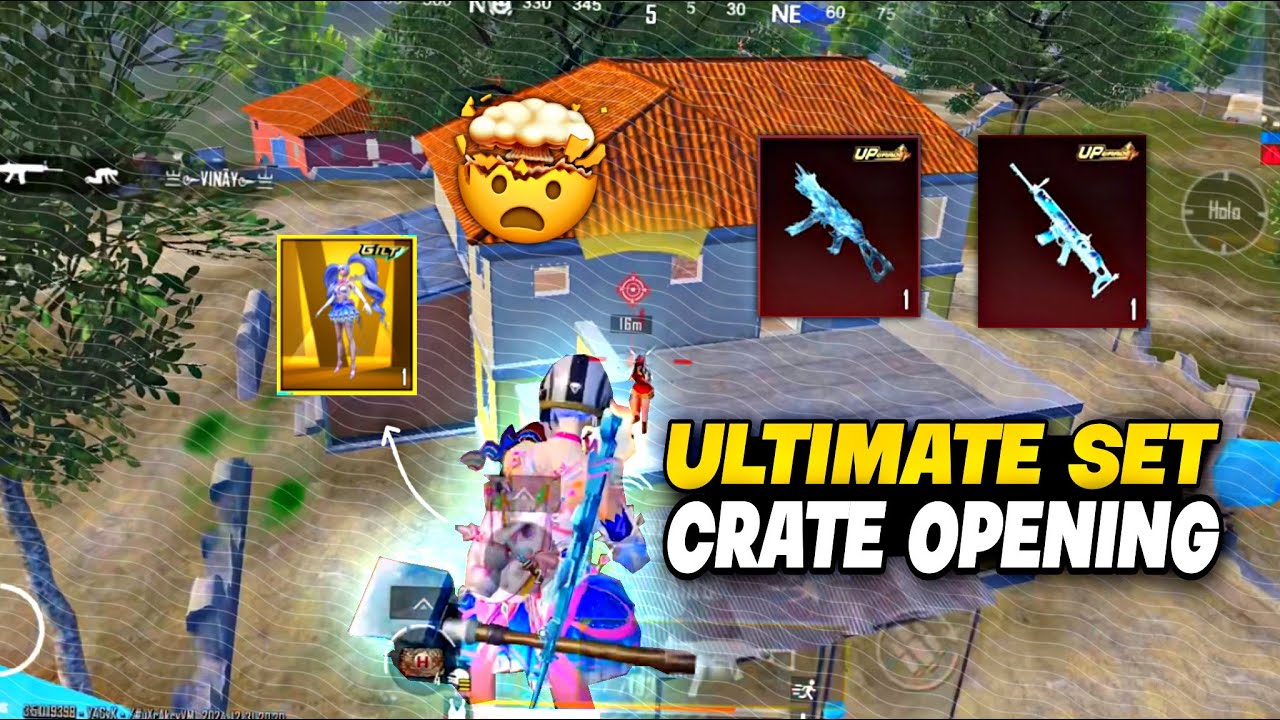 GLACIER SCARL + UMP Crate Opening *50,000$* | Fast Reflexes 🤯 1v4 | BGMI