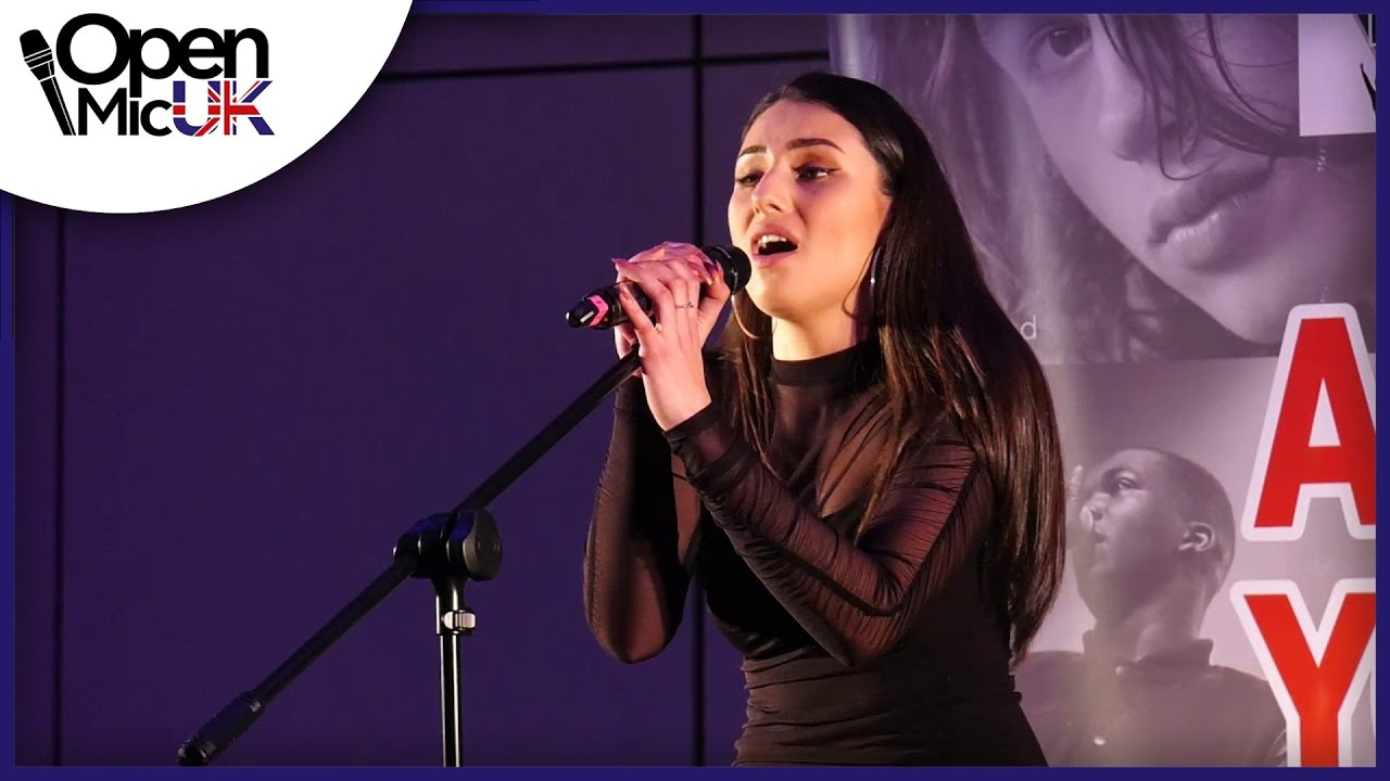 AIYANA &ndash; GUEST ACT Performing at the Birmingham Regional Final of Open Mic UK