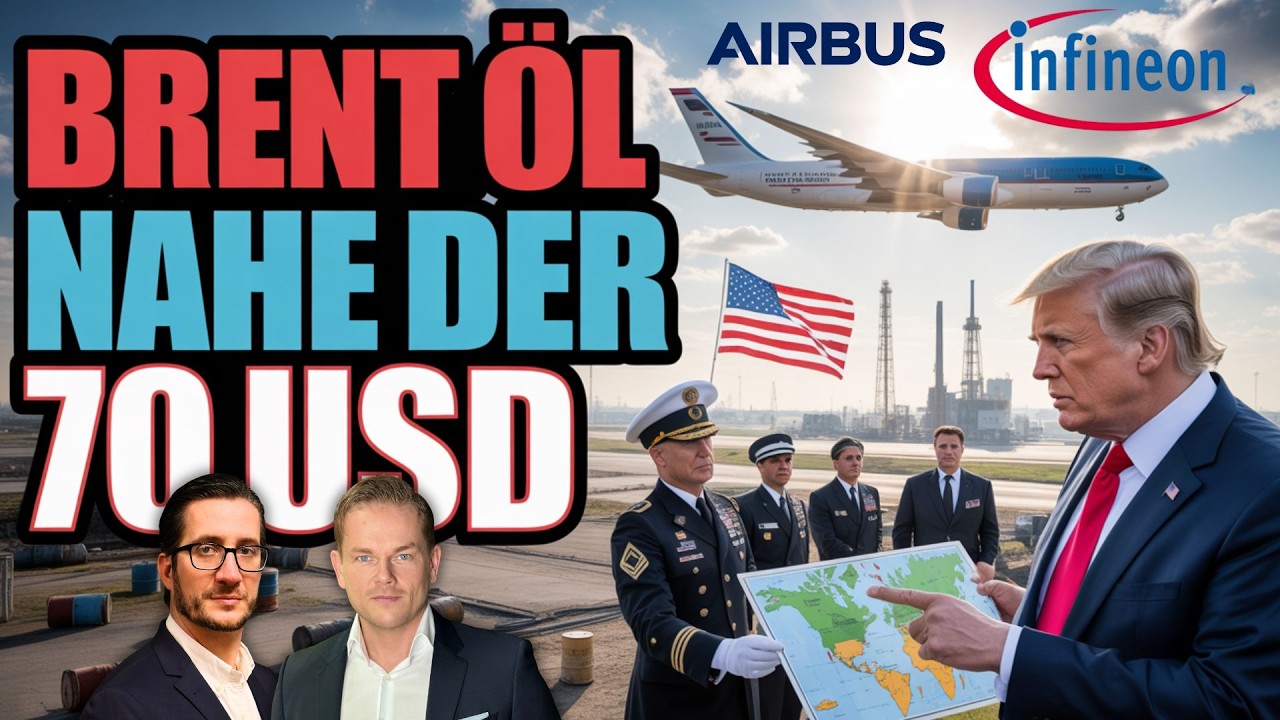 DAX & Nasdaq nehmen Fahrt auf, S&auml;belrasseln der USA lassen &Ouml;lpreis steigen, Airbus & Infineon Update