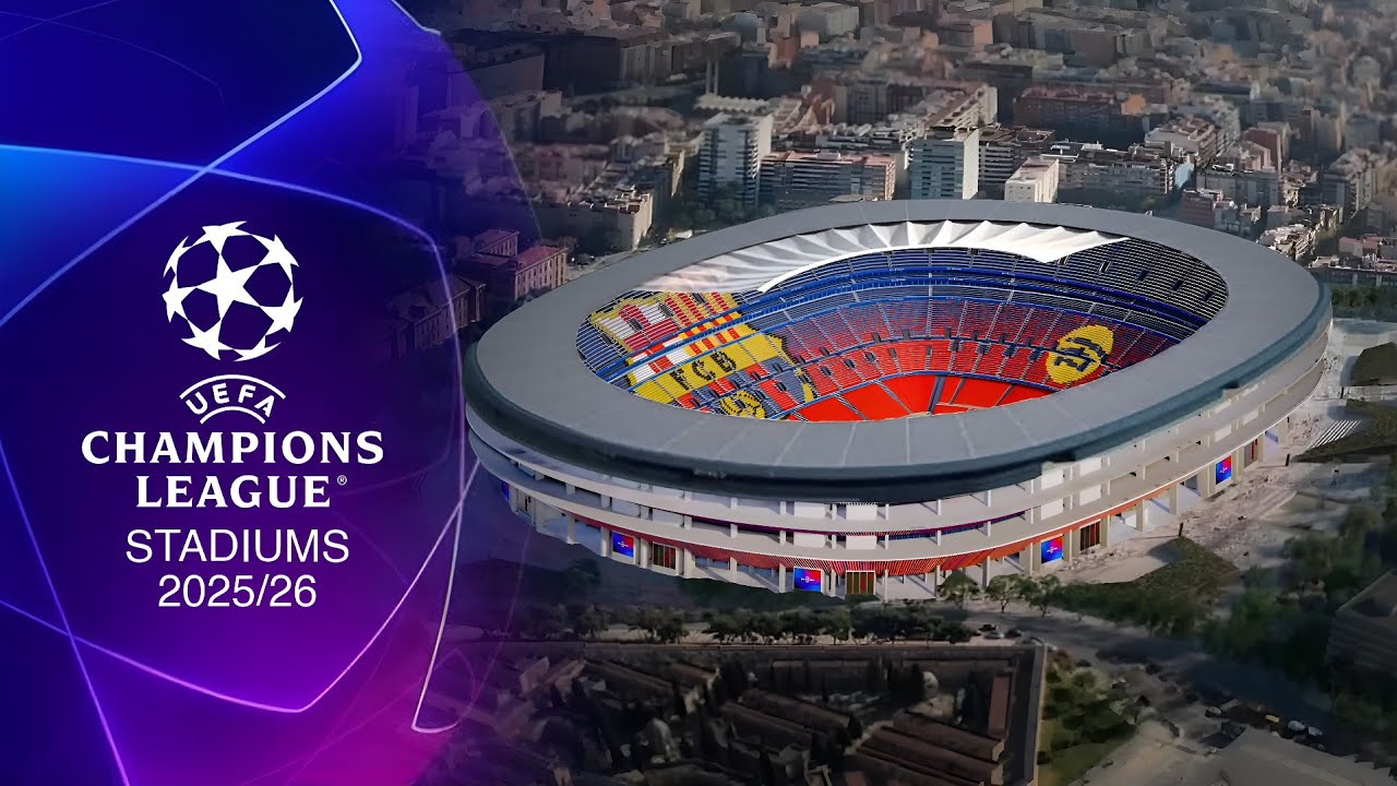 UEFA CHAMPIONS LEAGUE STADIUMS 2025/26