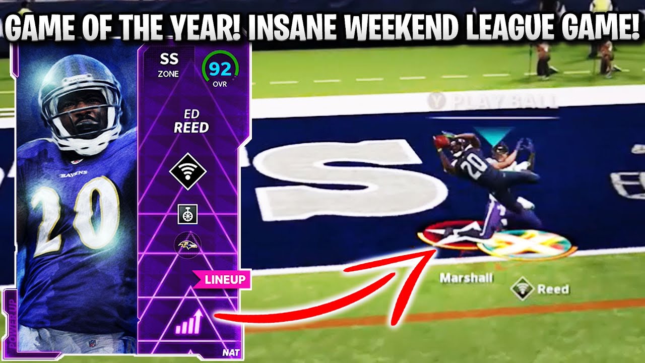 GAME OF THE YEAR! CAN WE MAKE THE COMEBACK! INSANE WEEKEND LEAGUE GAMEPLAY! | MADDEN 22