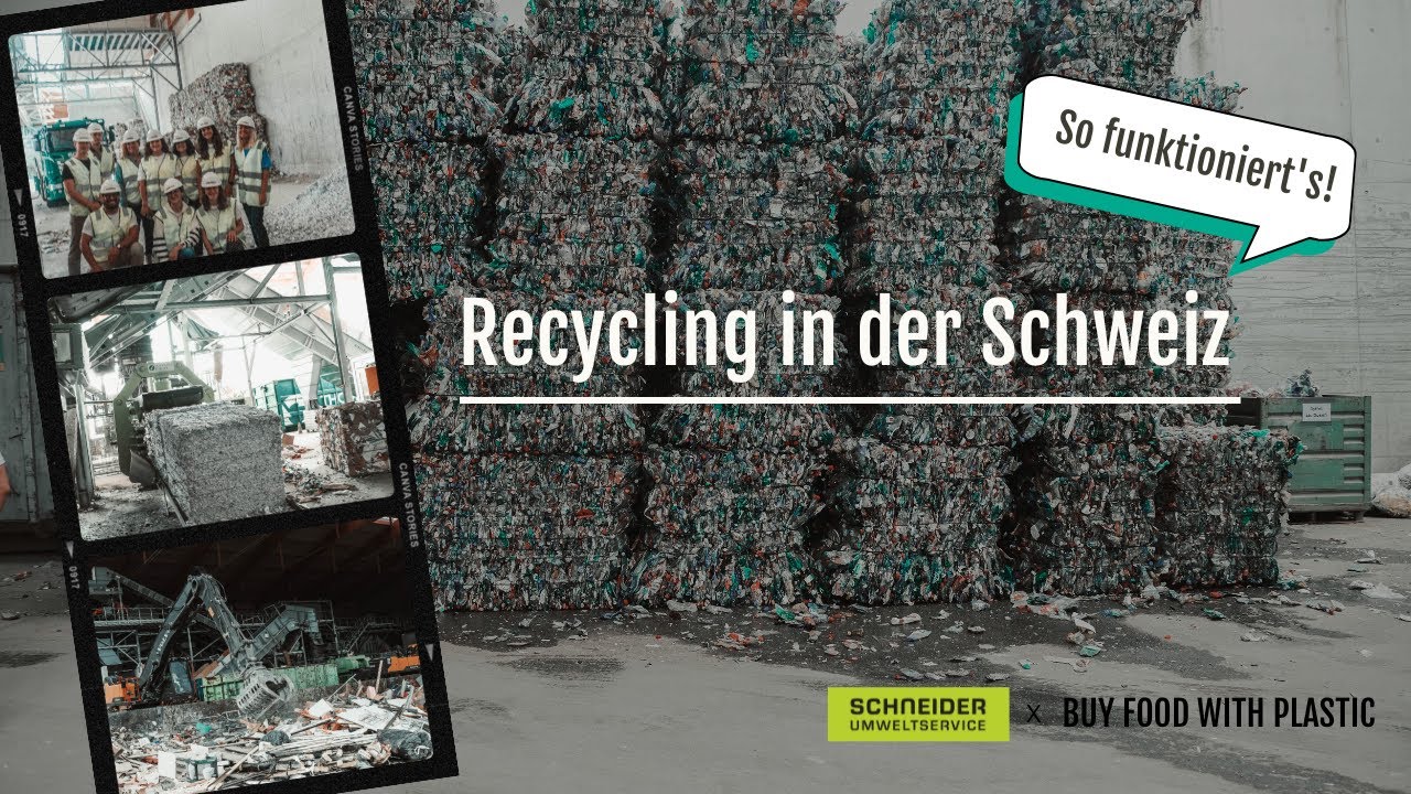Besuch bei der Sortieranlage von der Schneider Umweltservice AG