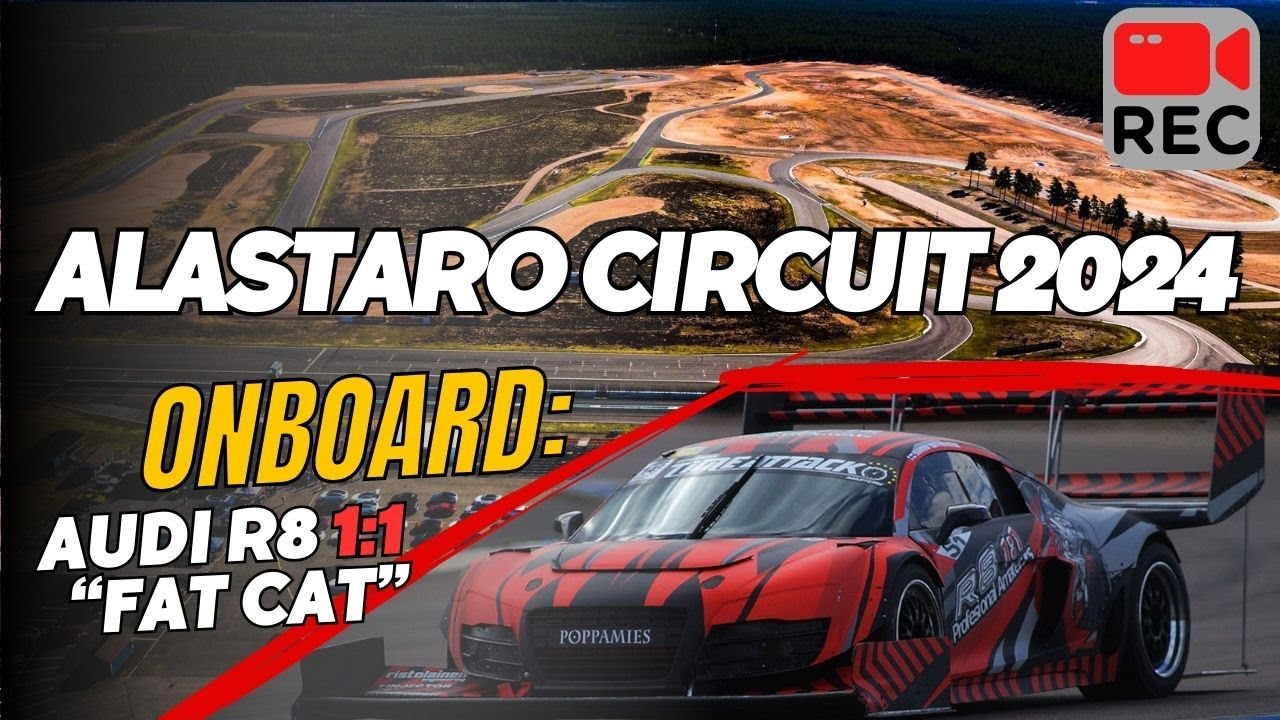 Alastaro Circuit 2024 onboard: Audi R8 1:1 Time Attack Car